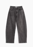 Dexter baggy jeans with rhinestones GREY DENIM Woman image number 5