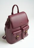 Barley deer-effect backpack ROSSO BORDEAUX Woman image number 2