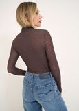 Salli printed high-neck T-shirt BLUWIGRE Woman image number 3