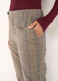 Alice-F check trousers GRIGIO GREY Woman image number 3