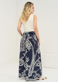 Prince printed trousers BLU Woman image number 5