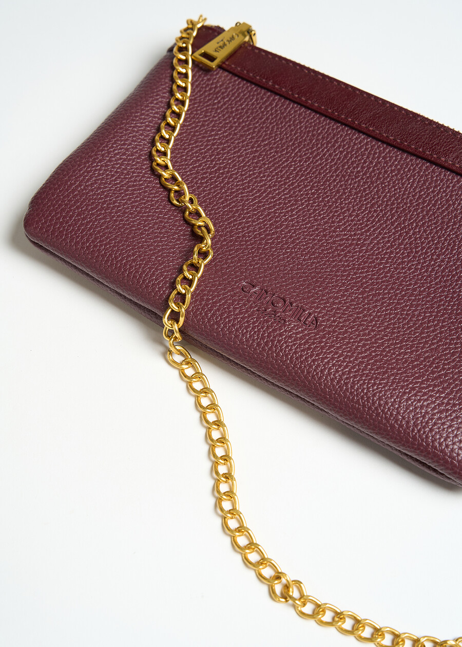 Tonga leopard e wine crossbody bag ROSSO BORDEAUX Woman , image number 2