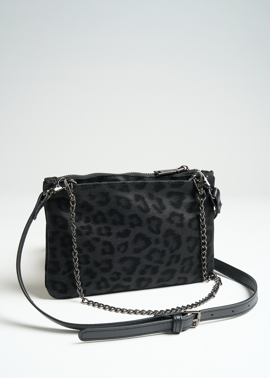 Katonga animal print clutch bag NERO Woman , image number 1