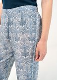 Pablo printed trousers CELESTE FIORDALISO Woman image number 3