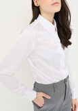 Alessia-F satin shirt BIANCO WHITE Woman image number 2