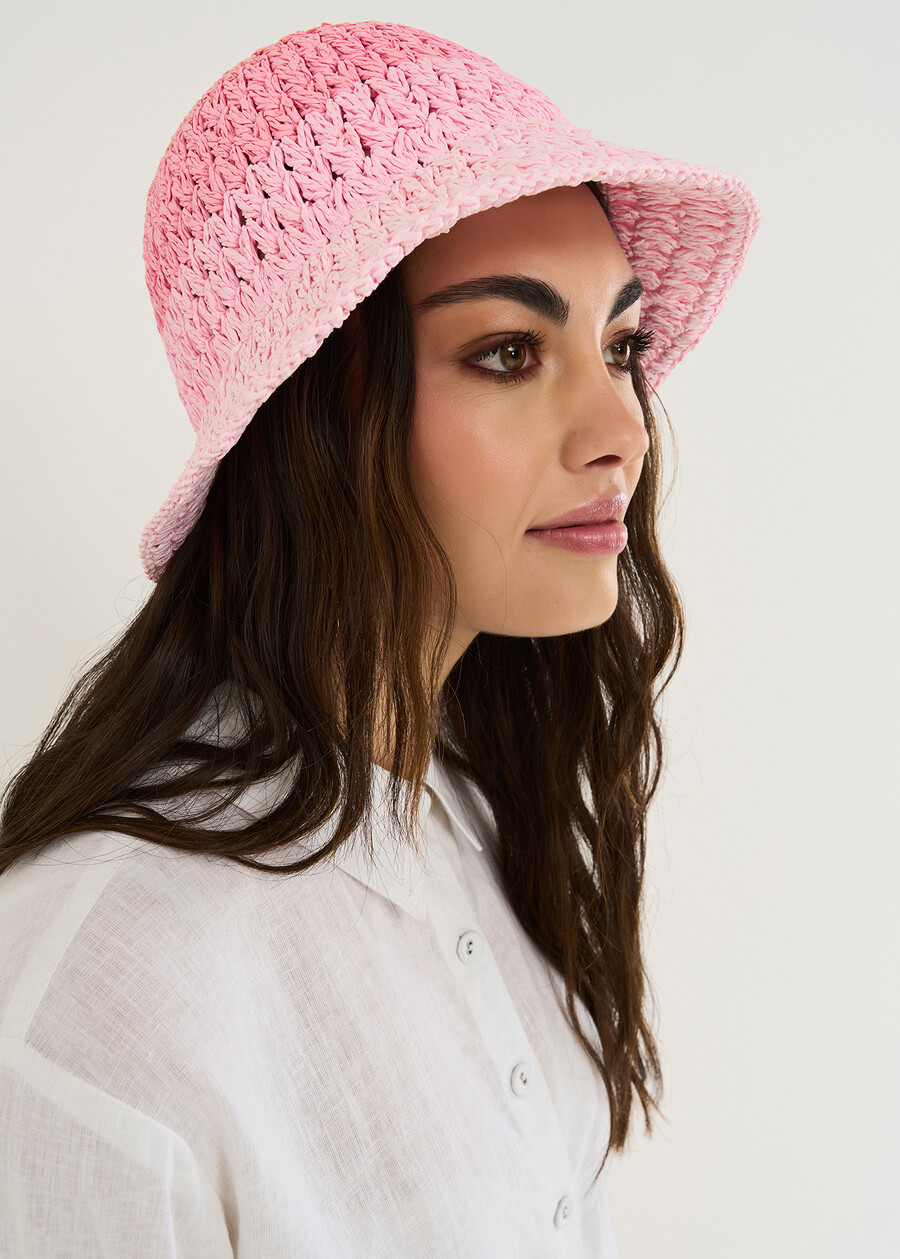 Cleope multicolor striped hat ROSAROSA Woman , image number 1