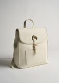 Balou deer print backpack BIANCO WHITEAZZURO AZZURROBLU Woman image number 2
