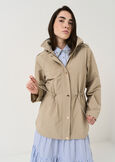 Gaston trench-style jacket with hood GRIGIOBLU Woman image number 1