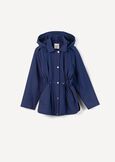 Gaston trench-style jacket with hood GRIGIOBLU Woman image number 5