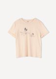 Soleil embroidered T-shirt ROSA Woman image number 5