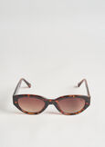 Cat-eye sunglasses MARRONENERO BLACK Woman image number 2
