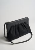 Blackey mesh fabric pochette BIANCO WHITENERO BLACK Woman image number 2