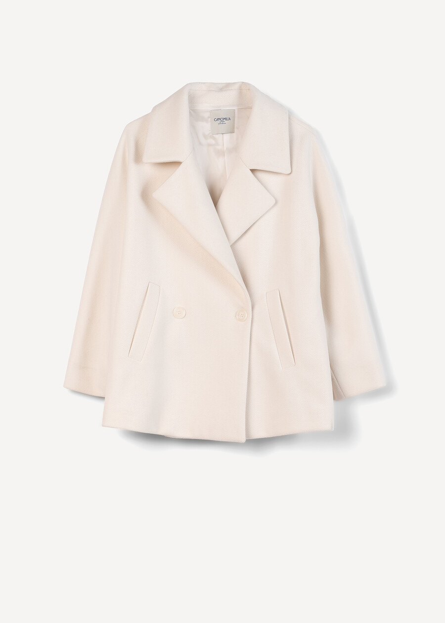 Claudy double-breasted coat BEIGE LATTEARANCIONE Woman , image number 6