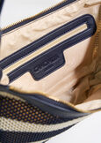 Belinda striped mesh bag BLU BLUE Woman image number 6