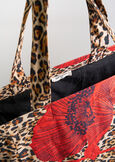 Briana animalier and floral bag ROSSO Woman image number 3