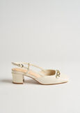 Sissy medium heel slingbacks BEIGE LATTE Woman image number 5