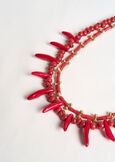 Ghil coral effect necklace ROSSO Woman image number 3