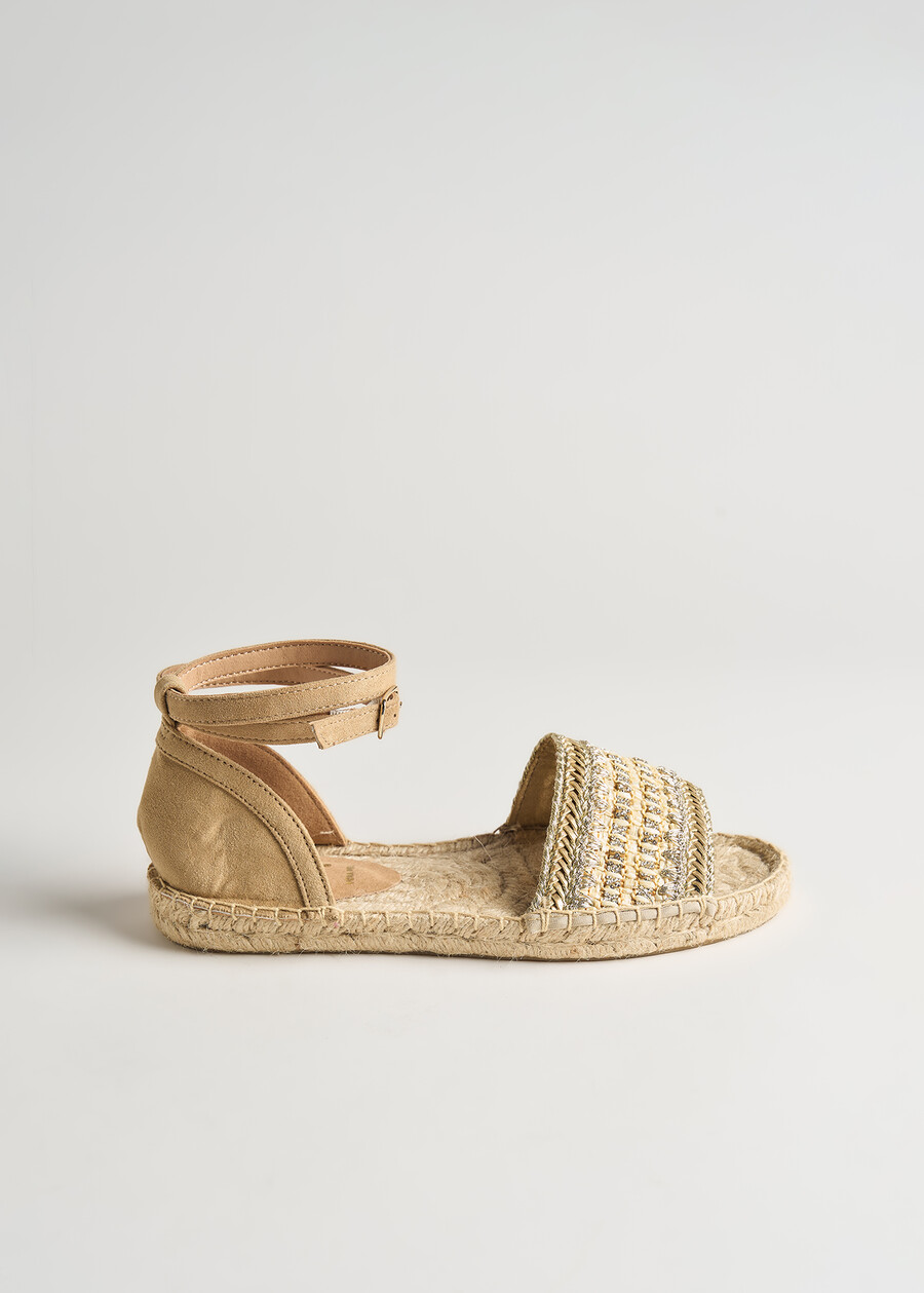 Silvy gold embroidery espadrilles GOLD Woman , image number 5