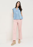 Pedros wide-leg trousers ROSANERO BLACK Woman image number 1