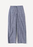 Piggy wide-leg trousers DENIM Woman image number 6