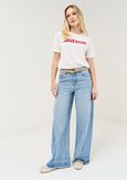Sax cotton T-shirt BIANCO WHITE Woman image number 3