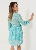 Aleandro Studio viscose wrap dress AZZURO AZZURRO Woman image number 4
