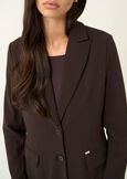 Giselle slim fit blazer ROSSO BORDEAUXVERDE GARDENMARRONE Woman image number 2