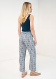 Pablo printed trousers CELESTE FIORDALISO Woman image number 4