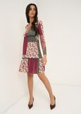 Adam printed jersey dress VERDE Woman image number 1