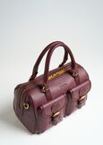 Barney deer-effect bowling bag ROSSO BORDEAUX Woman image number 2