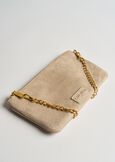 Tonga pochette with chain detail BEIGE Woman image number 2