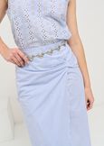 Candida chiselled hearts belt GRIGIO SILVER  Woman image number 1