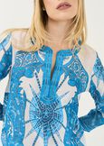 Byron printed Kurta blouse BIANCO WHITE Woman image number 2