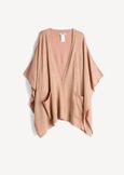 Maila knit cape with lurex ROSA Woman image number 5