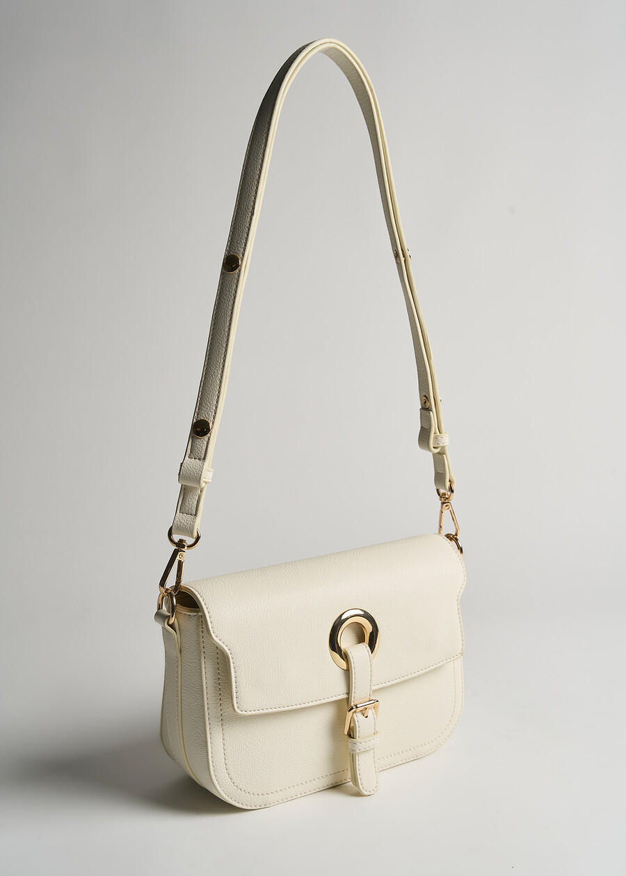 Baxy deer print crossbody bag BIANCO WHITEAZZURO AZZURROBLU Woman , image number 2