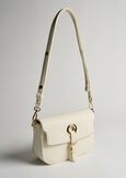 Baxy deer print crossbody bag BIANCO WHITEAZZURO AZZURROBLU Woman image number 2