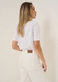 Seymur dragonfly embroidery T-shirt BIANCO WHITE Woman image number 3