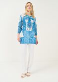 Byron printed Kurta blouse BIANCO WHITE Woman image number 4