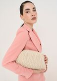 Bally embroidered pochette BEIGE LATTE Woman image number 1