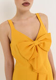 Agos dress with maxi bow ARANCIONE Woman image number 3