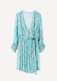 Aleandro Studio viscose wrap dress AZZURO AZZURRO Woman image number 5