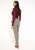 Alice-F check trousers GRIGIO GREY Woman image number 4