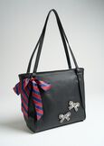 Bely A black shopper with strass NERO Woman image number 1