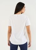 Soledad geometric print T-shirt BIANCO WHITE Woman image number 3